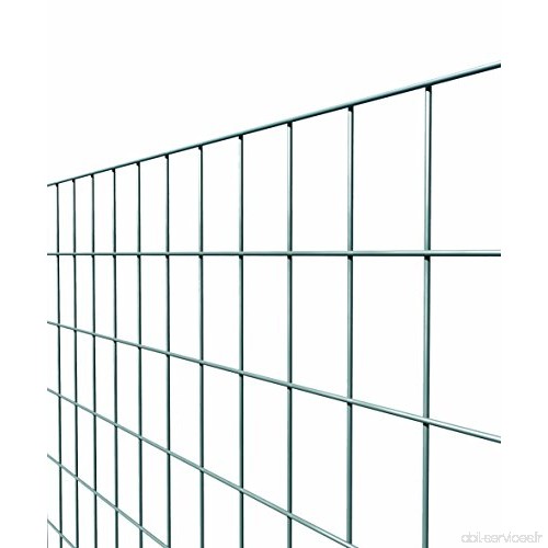 Il Brico Rouleau de 25 mètres de long et 200 cm de haut de grillage en acier soudé et gaanisé maillage 50 x 75 mm pour clôture -