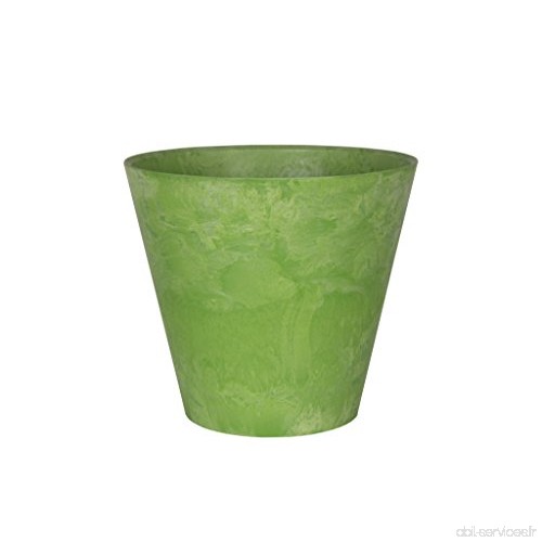 Ivyline Artstone 104575 17 x 15cm Pot - Claire Lime - B006INRGD2