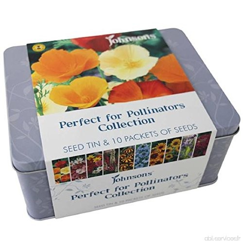 Johnsons Parfait pour Pollinisateurs Seed Tin Collection - B01J83QUS0