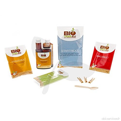 Kit Starter Box Additif / Engrais 100% Organique BioTabs - B00O8UKZ3A