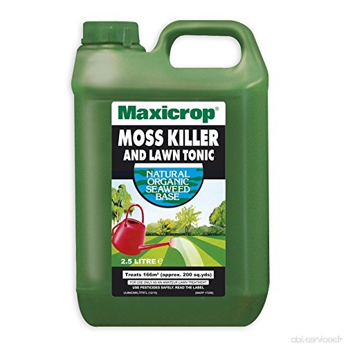 Maxicrop Pmklt4tl 2.5 litre anti-mousse et pelouse Tonic – Vert - B000TAULYG