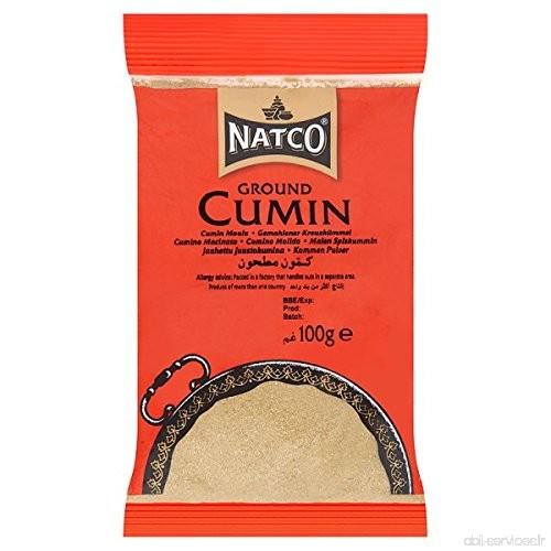 Natco 100 g de cumin moulu (Paquet de 20 x 100 g) - B077513YJP