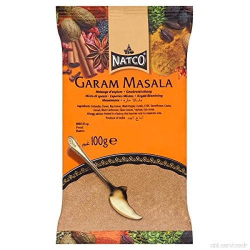 Natco Garam Masala 100g (Paquet de 20 x 100 g) - B0774NNR25