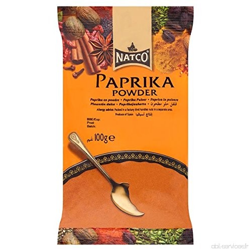Natco Paprika en poudre 100 g (Paquet de 100 g) - B0774R475Y