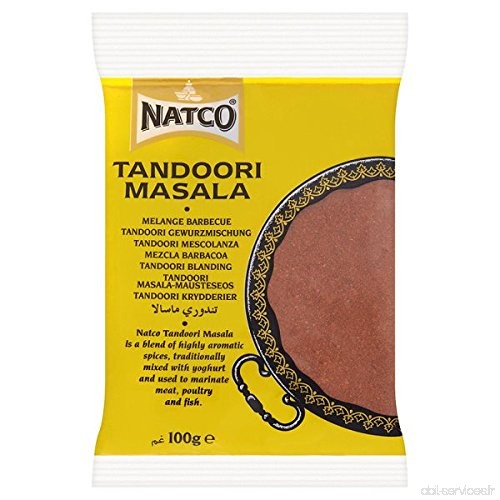 Natco Tandoori Masala 100g (Paquet de 100 g) - B0774YG734