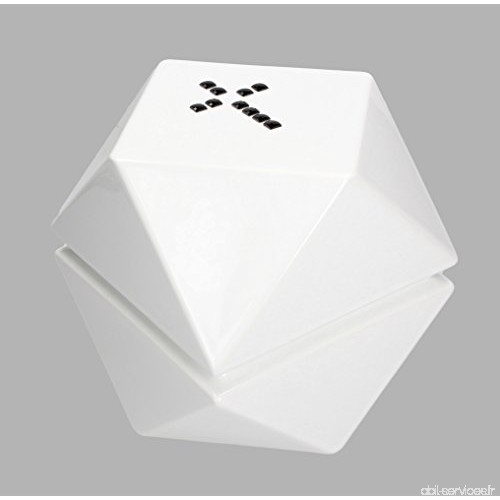 Origami moderne Design urne funéraire pour adulte des cendres haute qualité funéraires Urne  Céramique  blanc  Size: 18.5cm (D) 