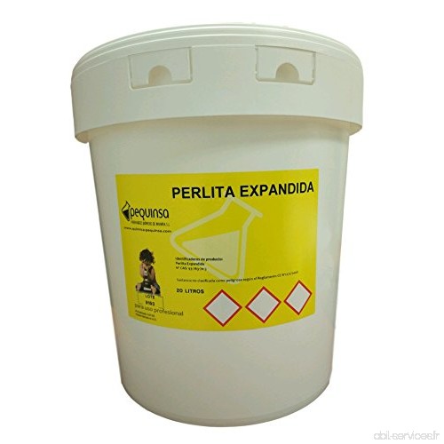 Perlite expansée. Taille fin. Emballage 20 litres. - B078Y2FSY7