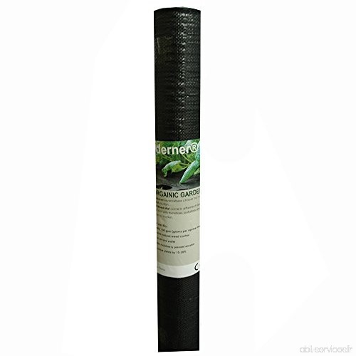 Redzone jardinier Paillage Coque Sol – Heavy Duty Paysage Tissu 100 g/SM – aux UV 2m x 25m - B07196RW88