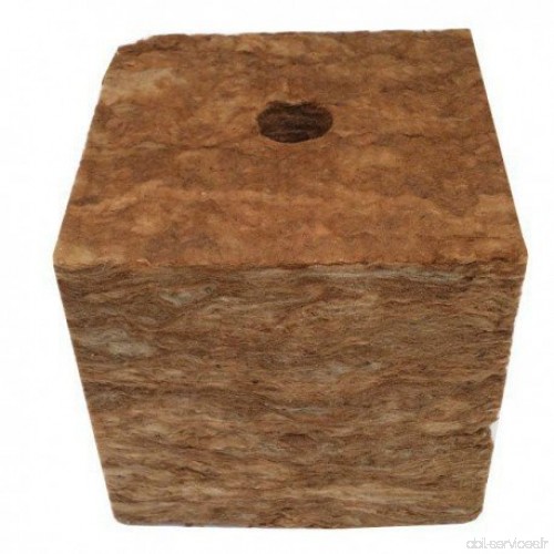 Speedgrow Green Cube laine de roche 15x15x15cm - Trou 38x35mm - B078WCJTBT