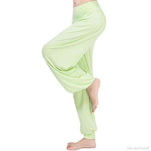 Toamen Pantalon Femmes  Danse Sarouels Exercices matinaux Vêtements d'entraînement pantalons de survêtement vêtements de yoga Pi