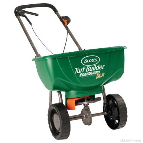 Turf Builder Edgeguard Deluxe Broadcast Spreader by Scotts - B001H1EQO2