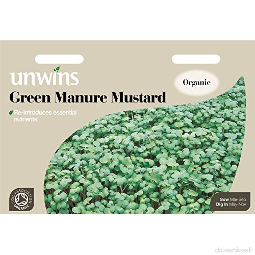 Unwins générations des paquets – Engrais vert Graines de moutarde – 12000 - B00NPBW5BI