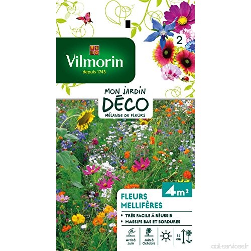 Vilmorin 5862842 Fleur mellifère Multicolore 90 x 2 x 160 cm - B010LYWG10