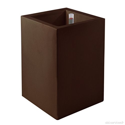 Vondom 41441r – Cube Haut de 40 x 40 x 80 cm  auto-arrosage  couleur bronze - B00UOROK32
