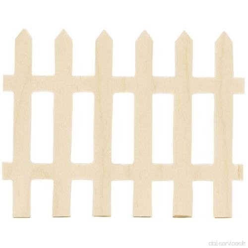 Wood Turning Shapes Bulk-Picket Fence 4.25X5.25 - B004BPZR8A